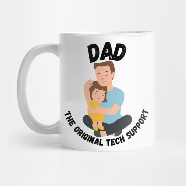Tech-Savvy Dad: Guiding the Future Generation - Light Colors - Girls by Layer8